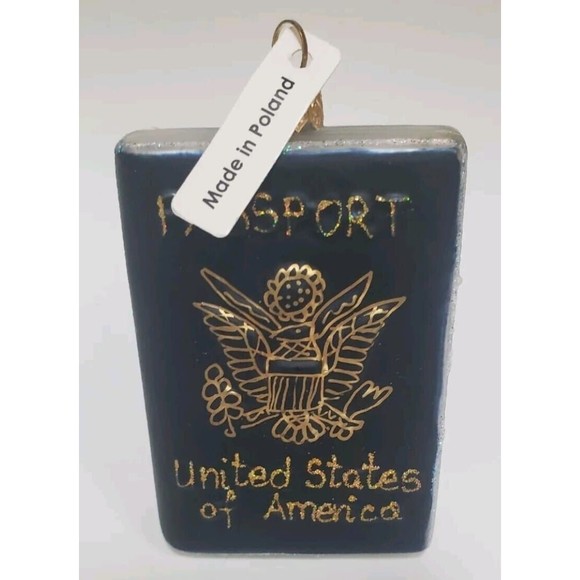 Pinnacle Peak Poland Christmas Glass Ornament United States US Travel Passport - Picture 2 of 9